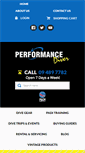 Mobile Screenshot of performancediver.co.nz